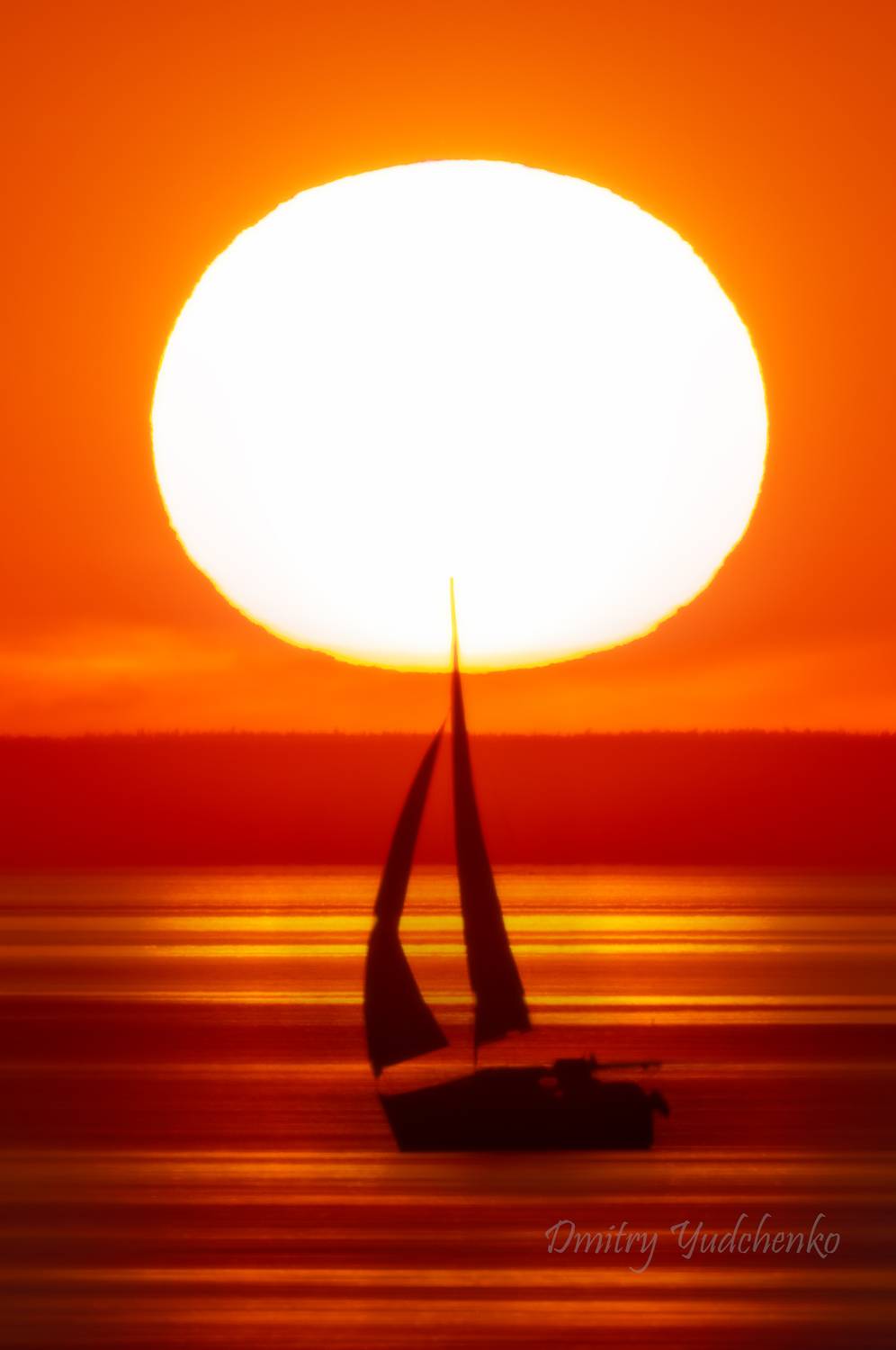 яхта, кронштадт, финский залив, санкт-петербург, котлин, парус, силуэт, yacht, kronstadt, gulf of finland, saint petersburg, kotlin, sail, silhouette, Dmitry Yudchenko