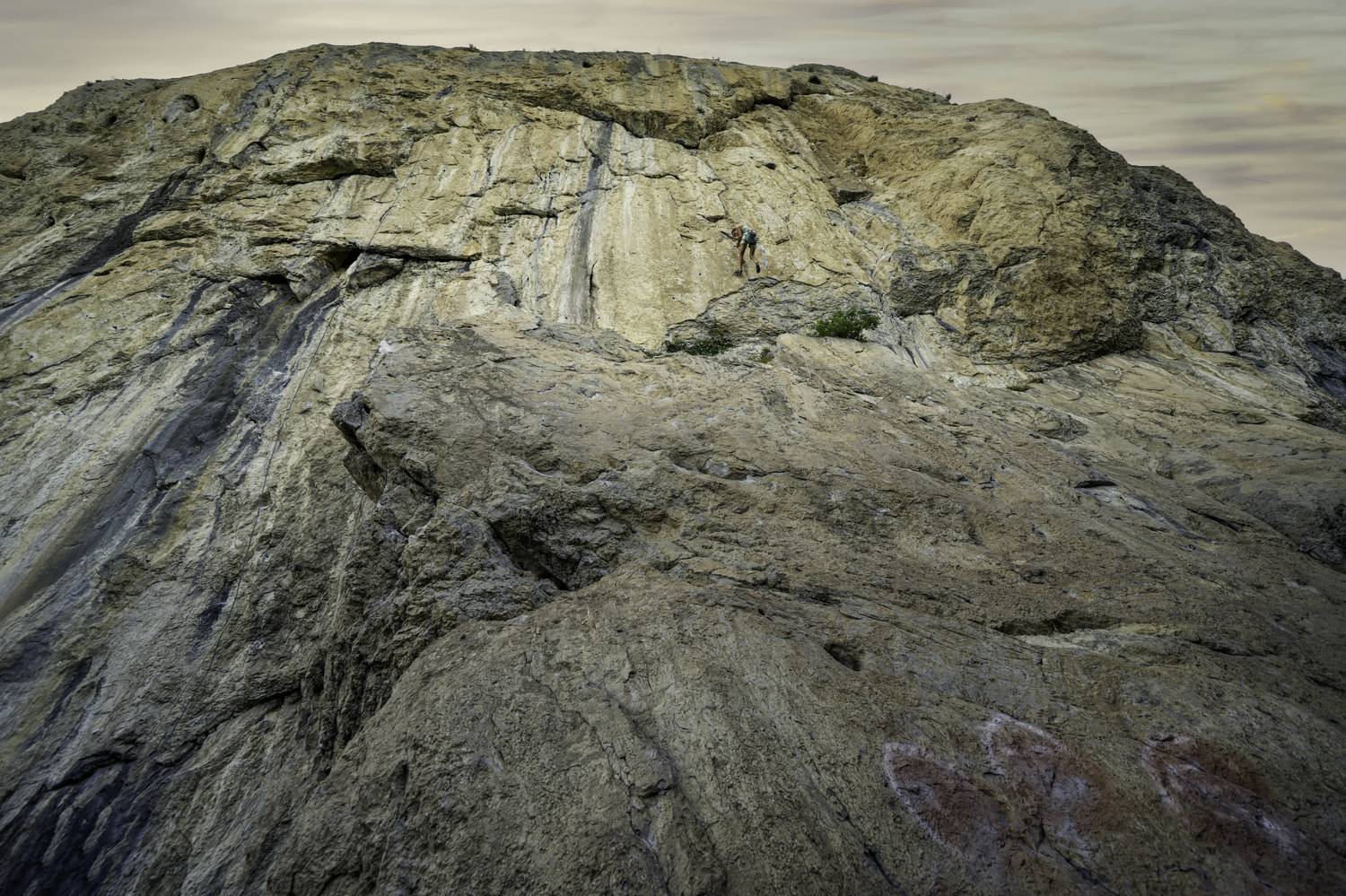 Россия, Крым, Севастополь, Форос, Форосский кант, скалолаз, , Гаврилов Юрий