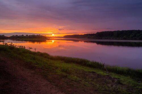 Рассвет на Вятке