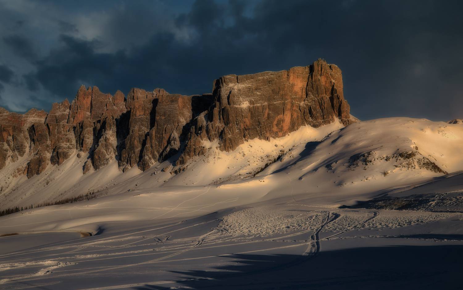 горы, скалы, снег, свет, цвет, доломиты, AndGenn