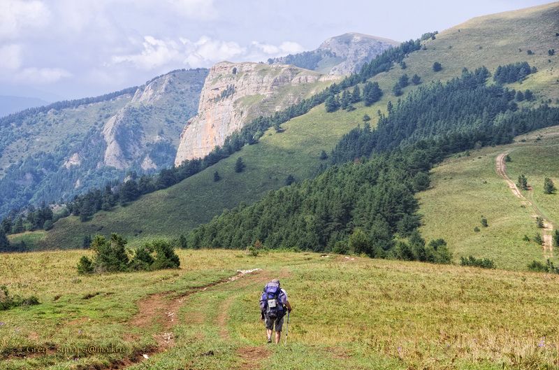 мезмай матук двухэтажка горы альпика луга туризм лагонаки Дорогу осилит идущий... фото превью