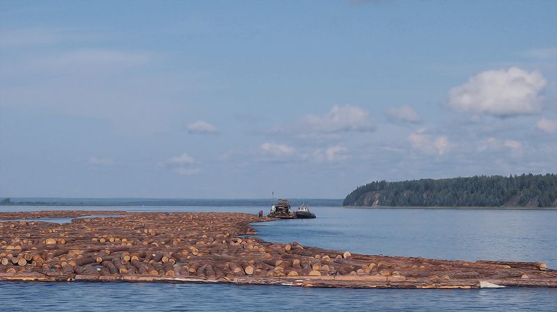 Сплав на Ангаре. фото превью