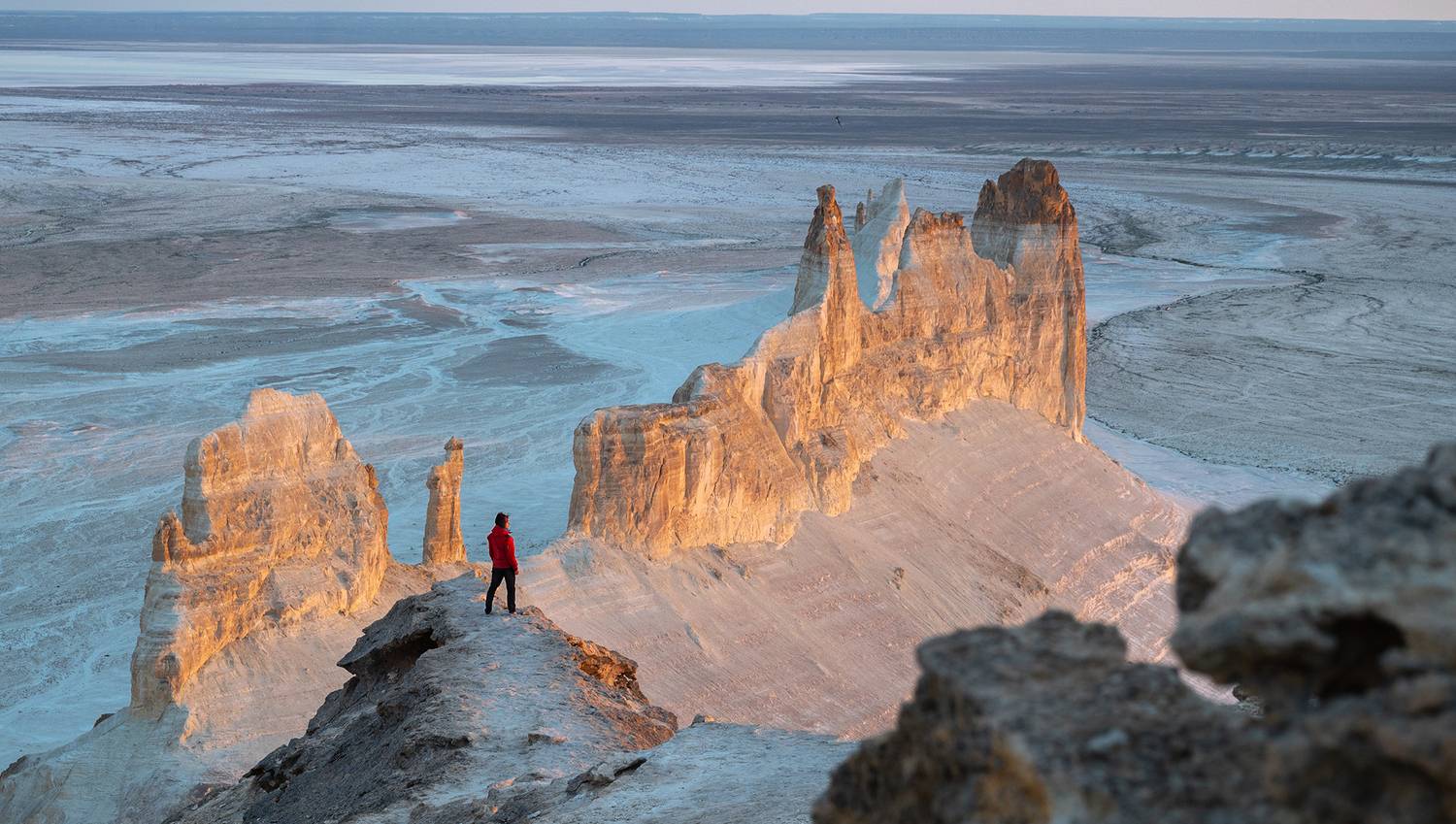 Бозжыра, закат, скала Кораблик, Светлана Шишкова
