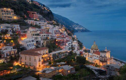 Синий час в Позитано / Blue hour in Positano
