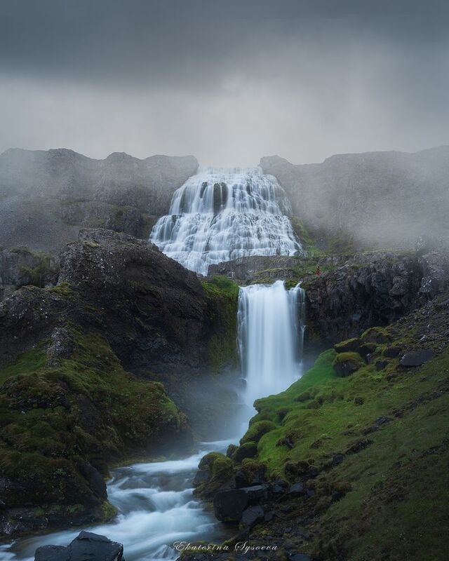 Исландские водопады фото превью