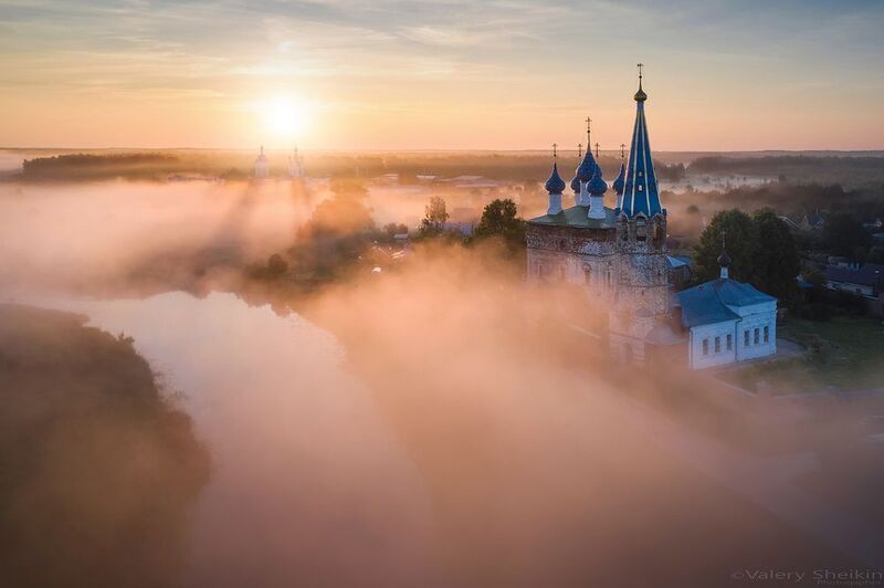 Туманное утро Дунилово фото превью