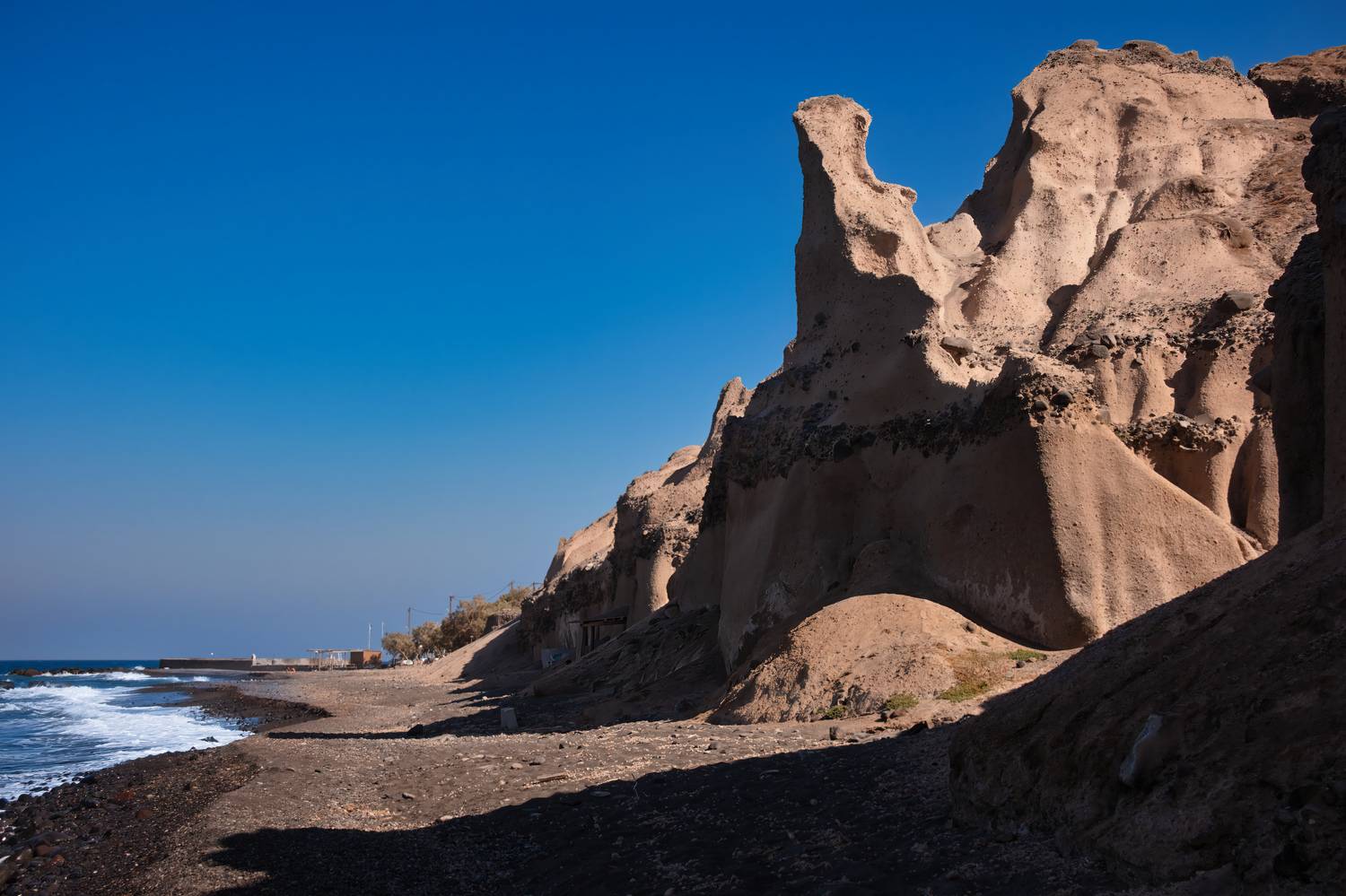 #Sky #Blue #Rock #Geological formation #Terrain #Sand #Coastal and oceanic landforms #Coast #Geology #Sea, Shpek Andrey