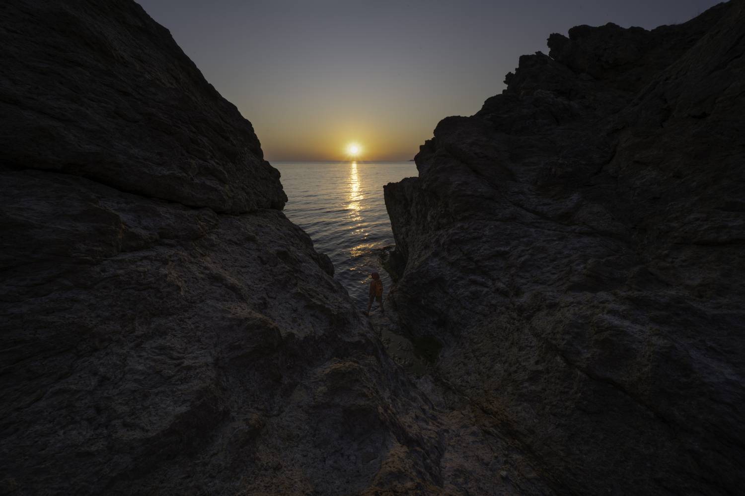 Россия, Крым, Севастополь, мыс Виноградный, закат,, Гаврилов Юрий