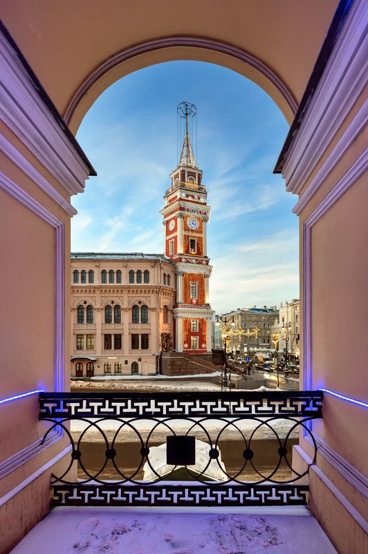 думская башня, гостиный двор Думская башня фото превью