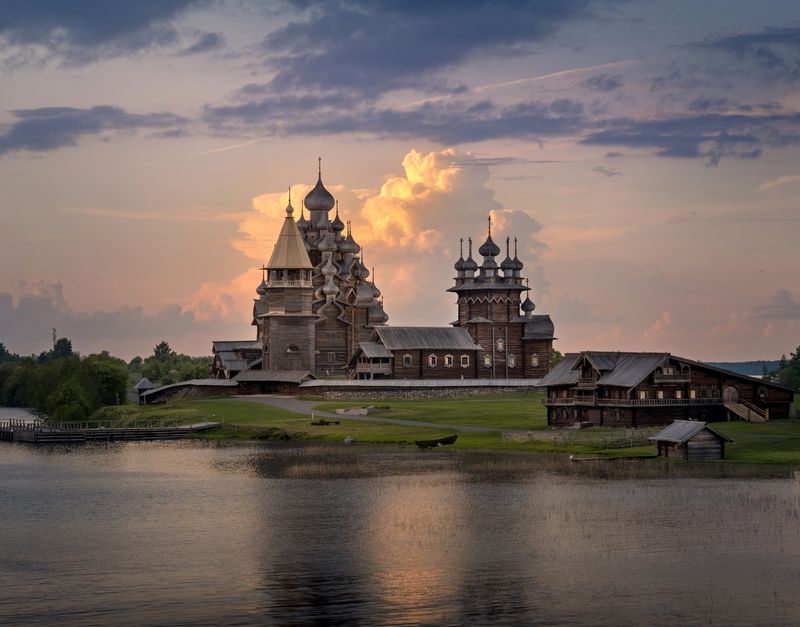 кижи, онега, онего, нд, остров, русь, святая русь, russia, карелия, святая русь нд, остров кижи, онежское озеро, kizhi, россия православная, русский север, кижский погост, kizhi pogost, деревянное зодчество Где-то на затерянном острове... фото превью