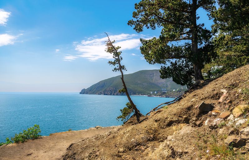 крым, море, мыс плака, гора медведь, аю-даг Крым. Аю-Даг фото превью
