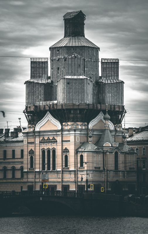 питер, спб, петербург, купола, башни, башня цитадель фото превью