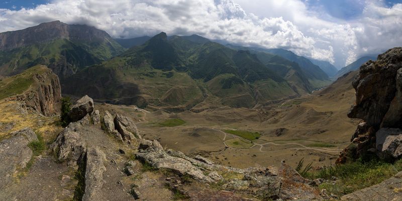 кабардино-балкария Хуламо-Безенгийское ущелье. фото превью