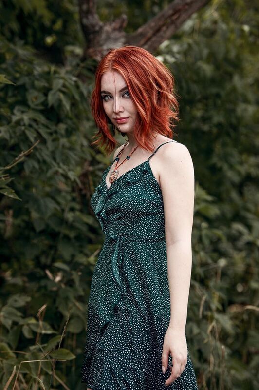 Рыжая фото превью