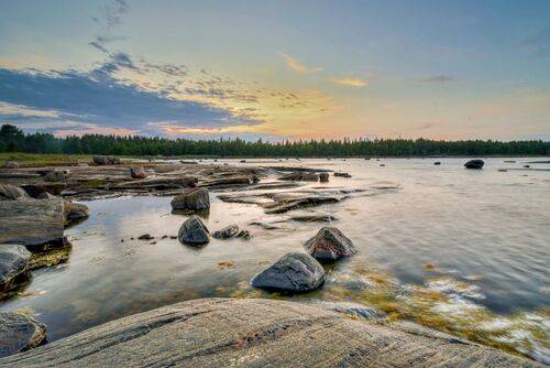 Вечер на Белом море