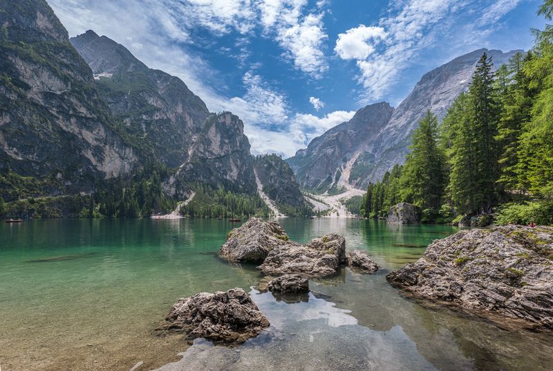 Lago di braies фото превью