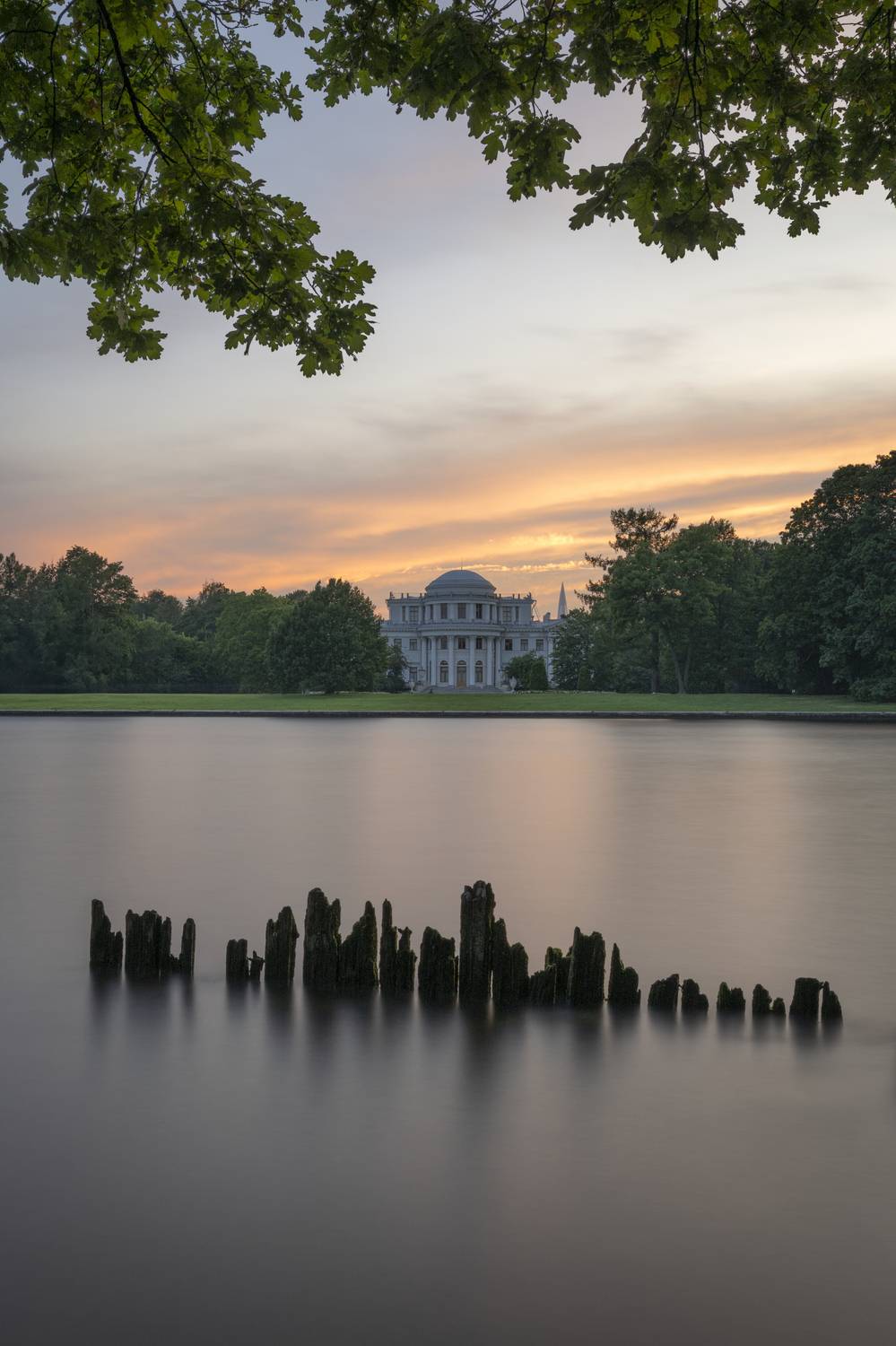 санкт-петербург , питер , закат , елагин дворец , елагин остров, Черкасов Александр