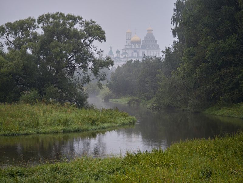 река истра, новый иерусалим Утро Ильина дня фото превью