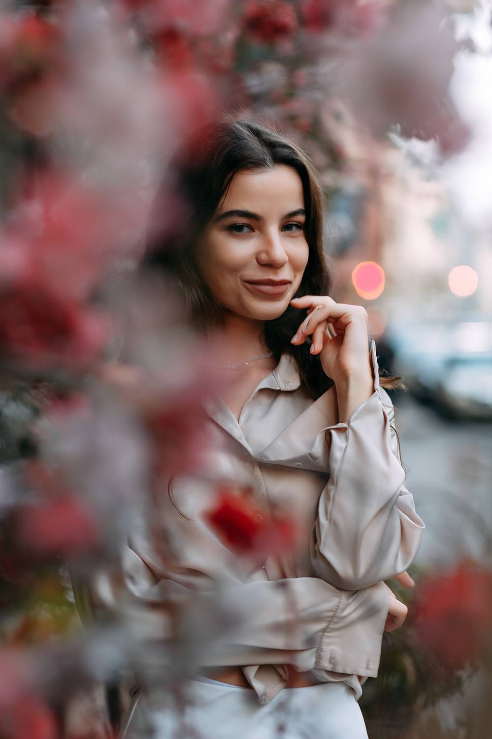 молодая девушка, городской стиль, дворы, на открытом воздухе, Алексей Плешков