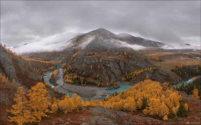 алтай, горный алтай, аргут, степь самаха, перевал верблюжья шея, перевал тьюмойнак, джазатор, беляши, фототур на алтай, осенний фототур на алтай, фототур на плато укок, фототуры по россии Пасмурный октябрь фото превью