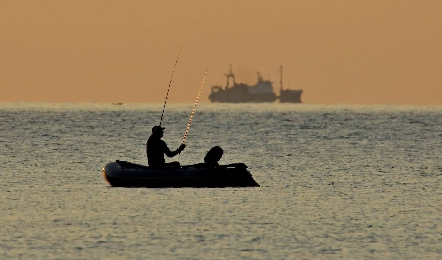 черное море, рыбалка, удочка, судак, рыбак, лодка, Подосинников Максим