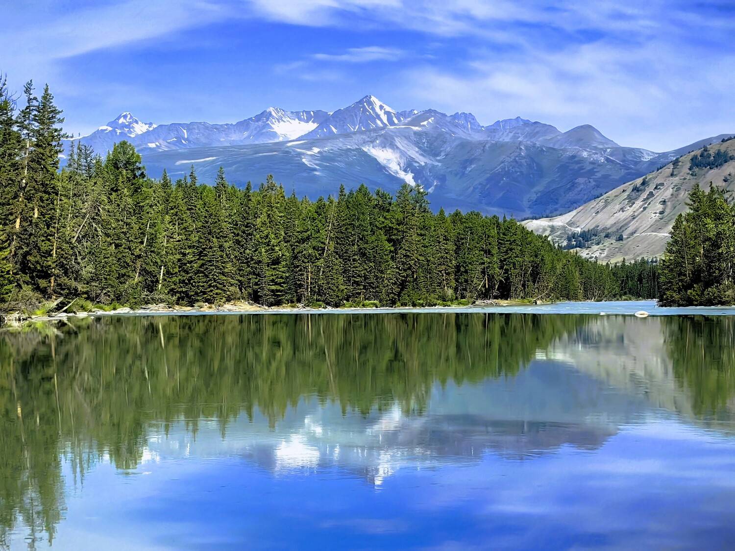 природа,алтай,горы,река,отражение, Козлова Галина