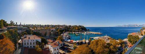 Старый порт Анталии (Antalya Kaleiçi Yat Limanı). Анталия. Турция.
