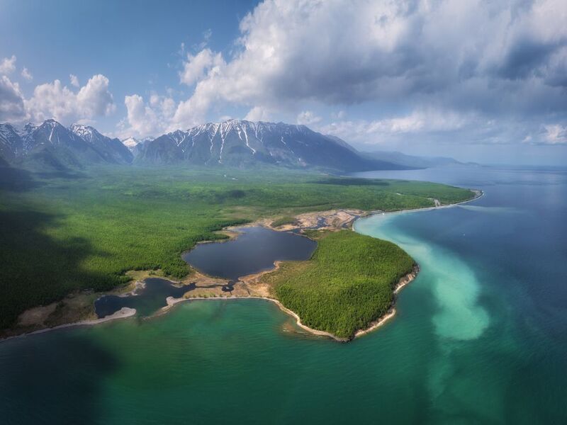 Мыс Коврижка. Байкал. фото превью