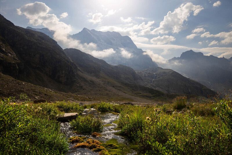 Горный родник фото превью