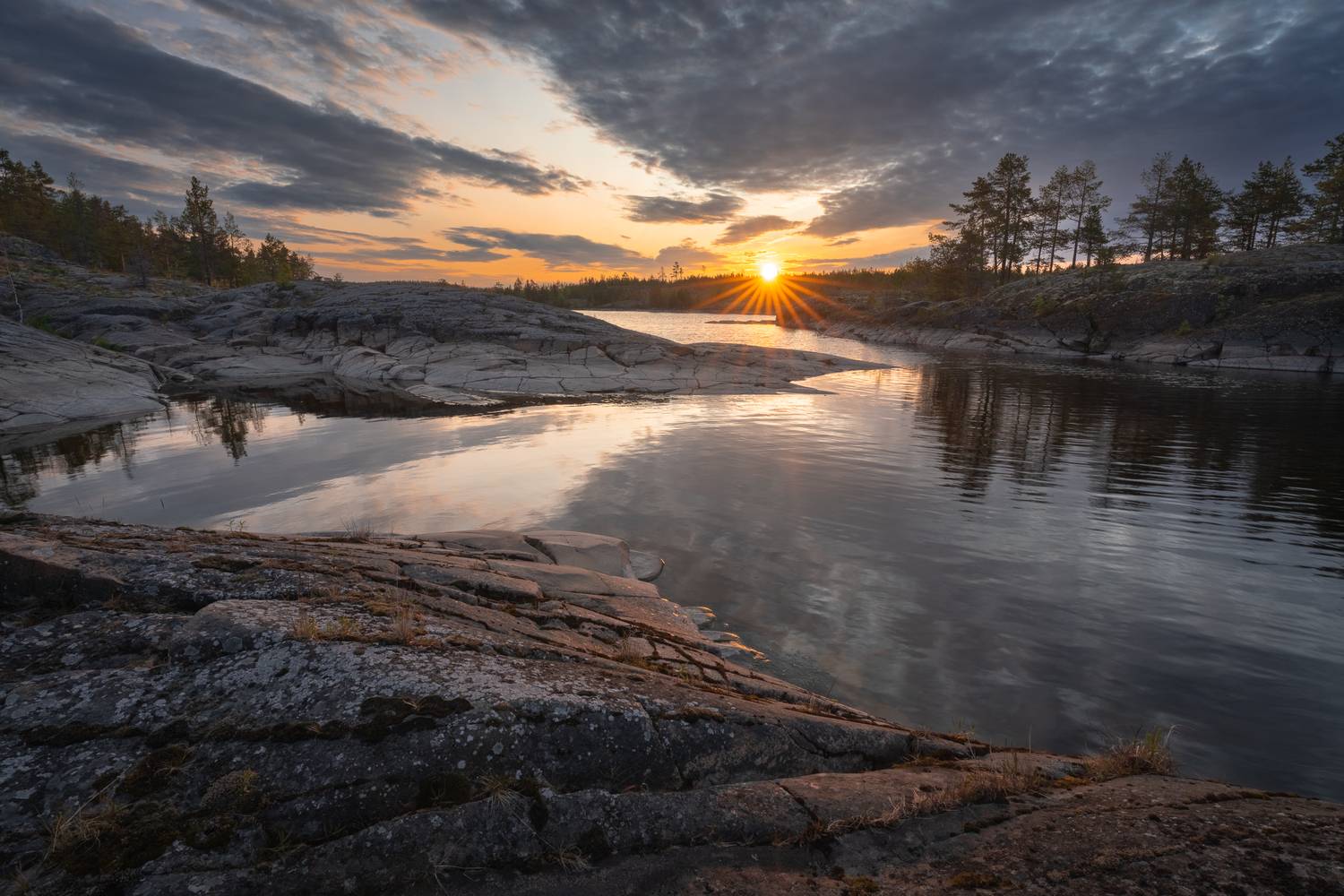 ладожские шхеры, пейзаж, восход, Mikhail Ioannisian