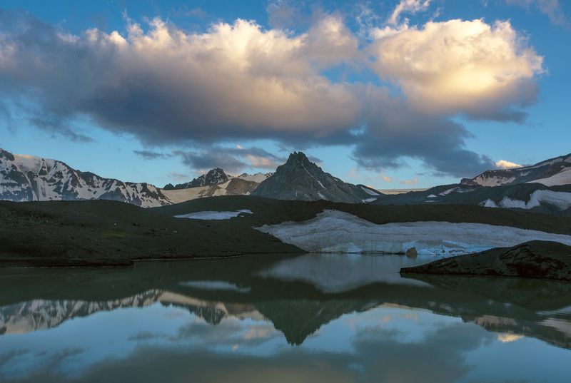 северное приэльбрусье, кабардино-балкария Озера Бирджалы фото превью