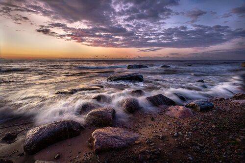 Вечер на Нарвском заливе