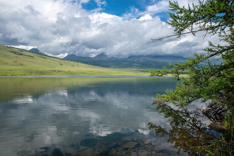 Прогулка с облаками фото превью