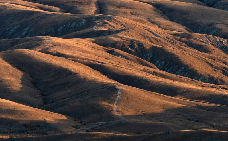 крым, коктебель, рассвет, утро, холмы, горы, пейзаж, природа, джан-кутаран, sunrise, mountain, nature, landscape, moning Рассвет в крыму фото превью