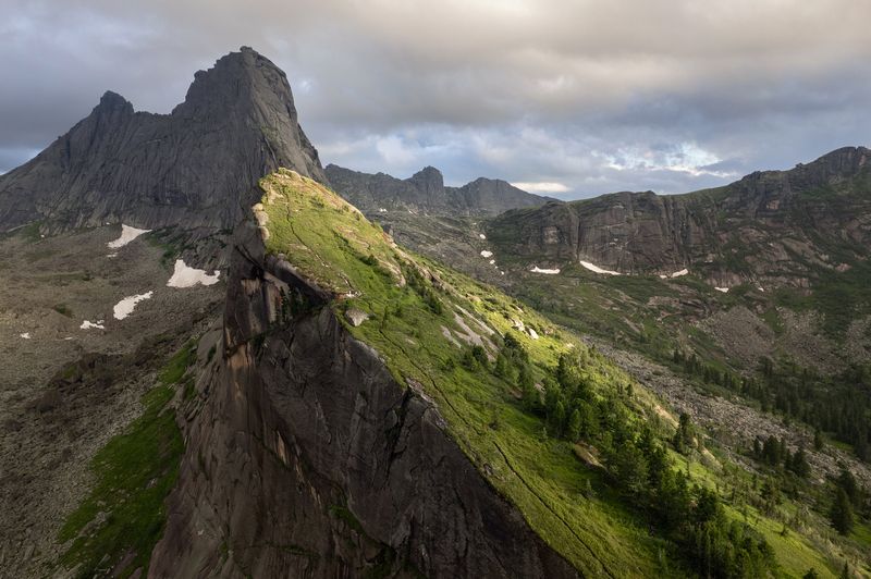 ергаки, саян, красноярский край, природа, парк, красноярск, сибирь Клиф фото превью