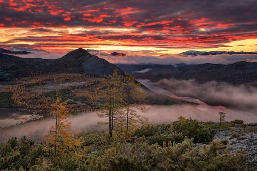 Прощальное утро 23-го...