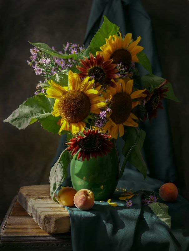 Подсолнухи. Август. фото превью