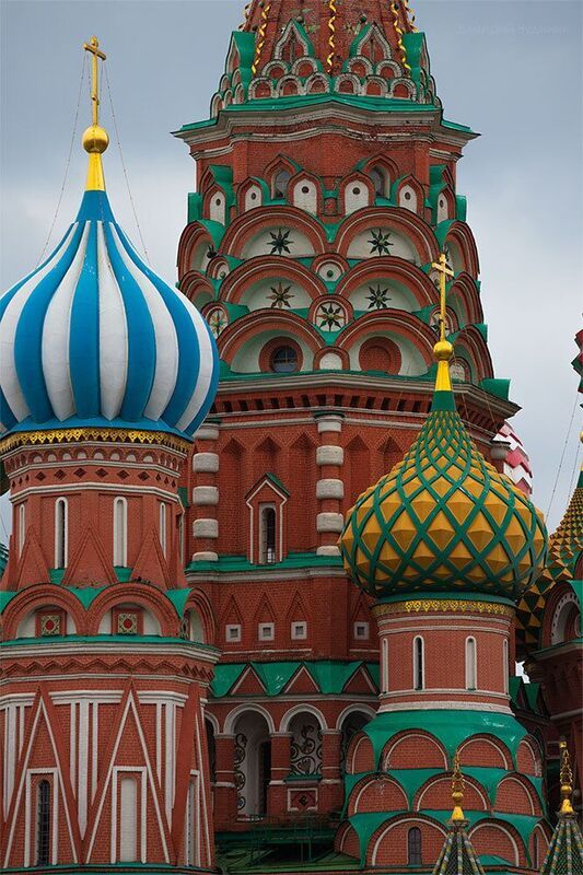 Собор Василия Блаженного в деталях фото превью