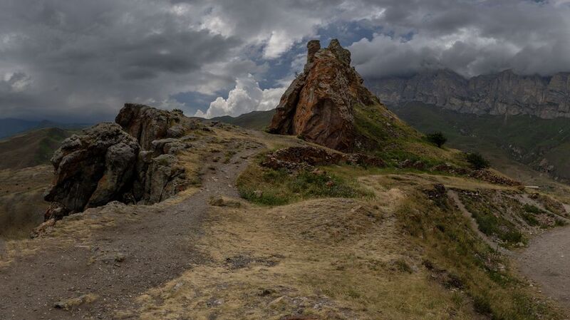 кавказ Ущелье Безенги фото превью