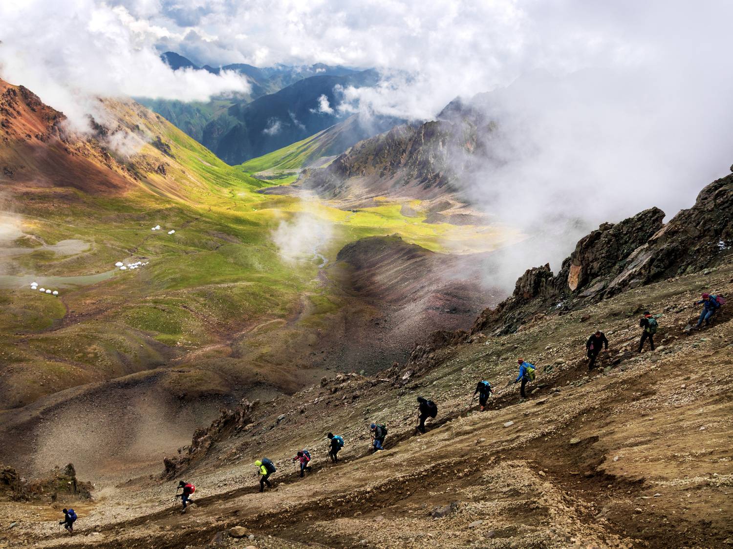 пейзаж, киргизия, киргизстан, Evgeniy Savikov