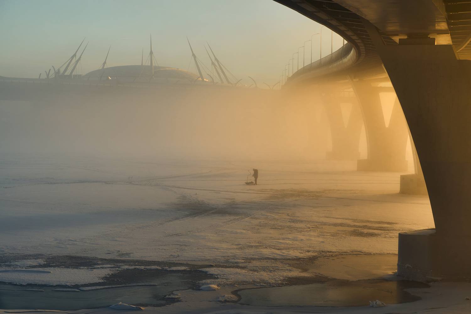 санкт-петербург, нева, рыбалка, яхтенный мост,, Байдуков Александр
