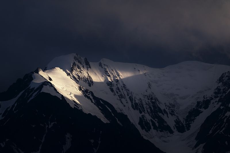 ледник актру, горный алтай, северо-чуйский хребет Ледник Актру фото превью