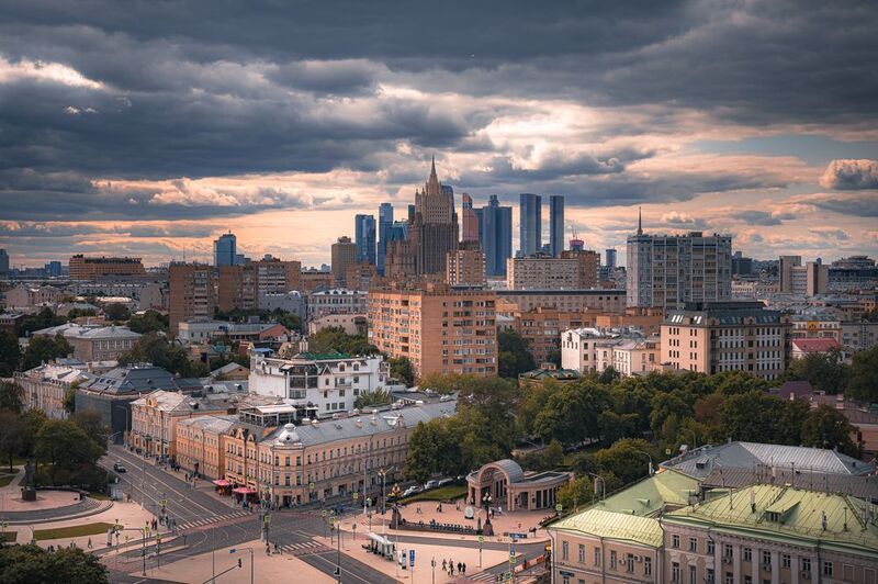 Московский пейзаж фото превью