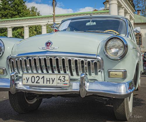 Выставка ретро авто в Слободском