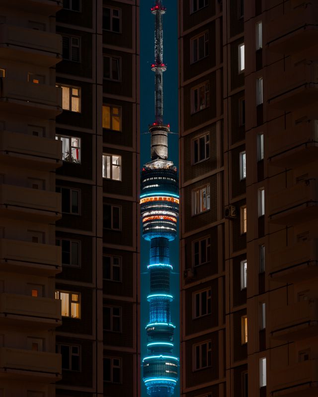 останкинская телебашня, москва, достопримечательности Останкинская телебашня фото превью