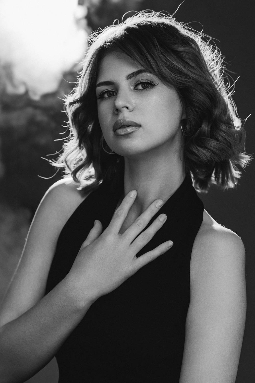 девушка, модель, портрет, фотосессия, гламур, girl, model, modeling, young, portrait, творческий портрет, женский портрет, woman, young woman, glamour, постановка, постановочная фотография, fashion, fine art, sensual, чб, черно-белое, bw, Владимир Васильев