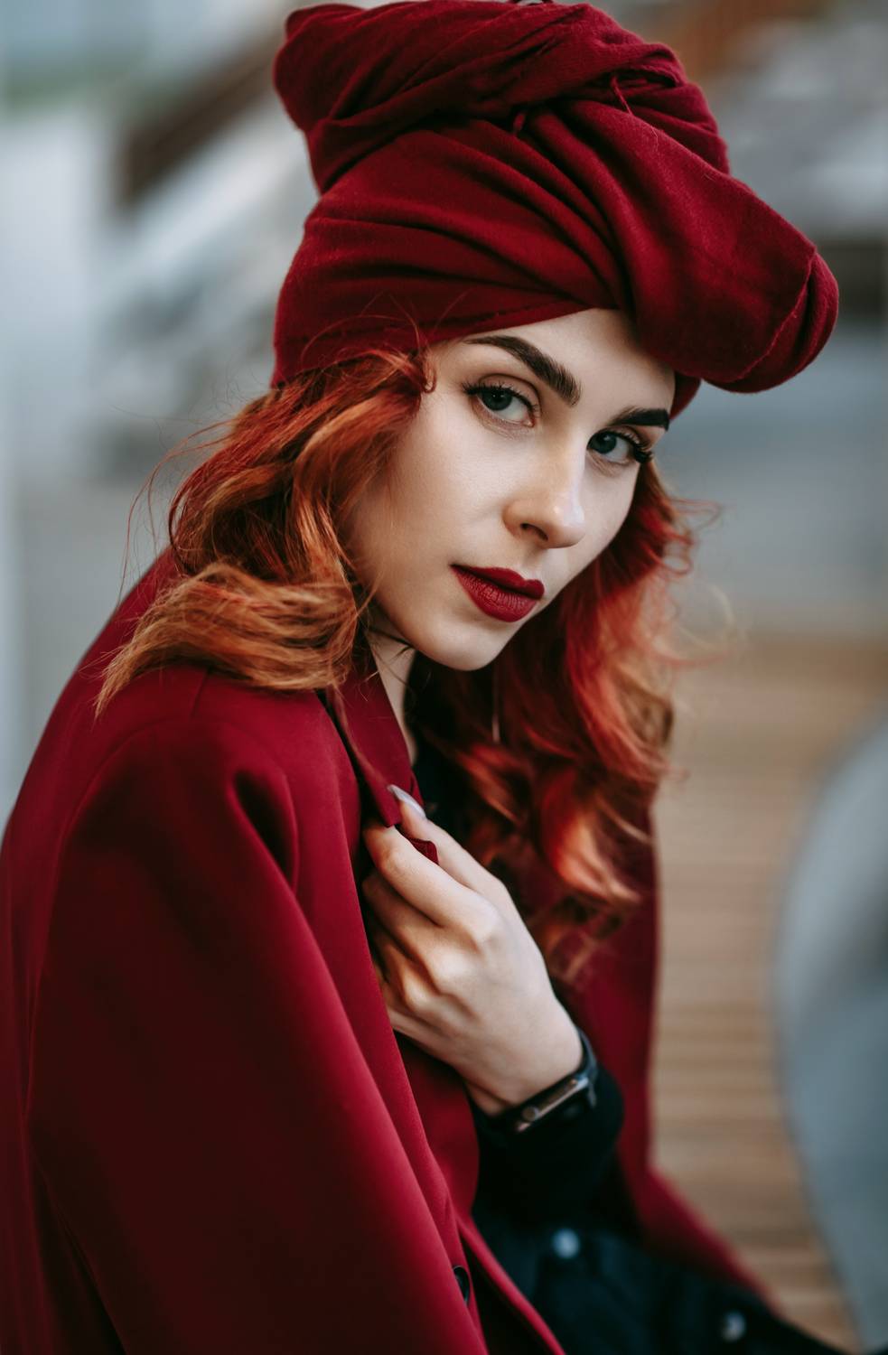 молодая девушка, городской стиль, дворы, на открытом воздухе, Алексей Плешков