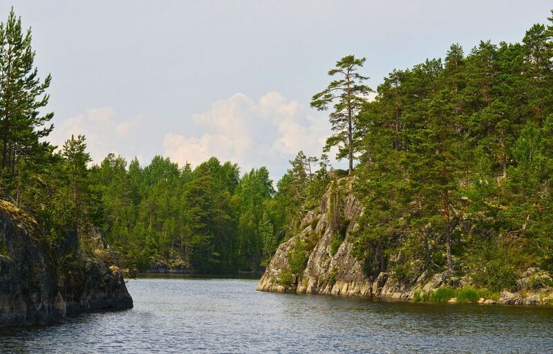 ладожские шхеры, муролахти, кочерга, ладога, карелия Залив Муролахти фото превью
