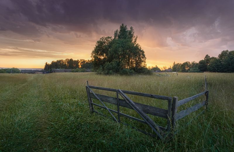 утро рассвет Рассвет в Торбеево.. фото превью