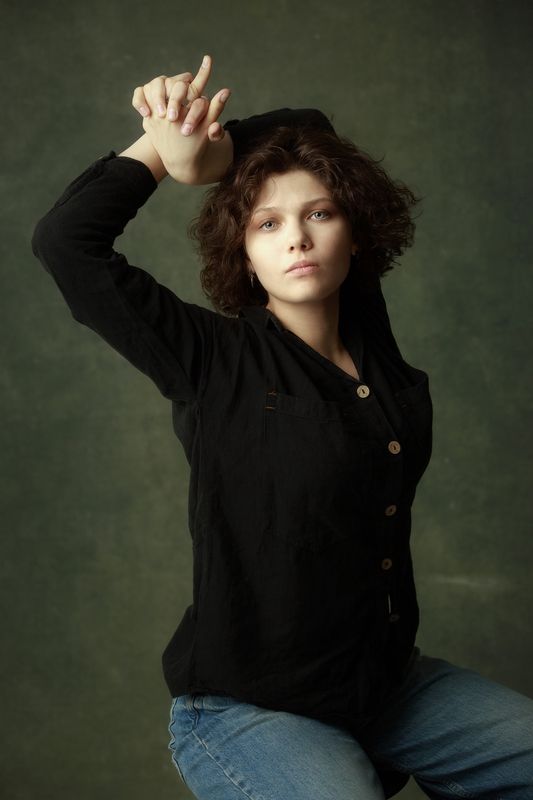 портрет, девушка Портретное фото превью